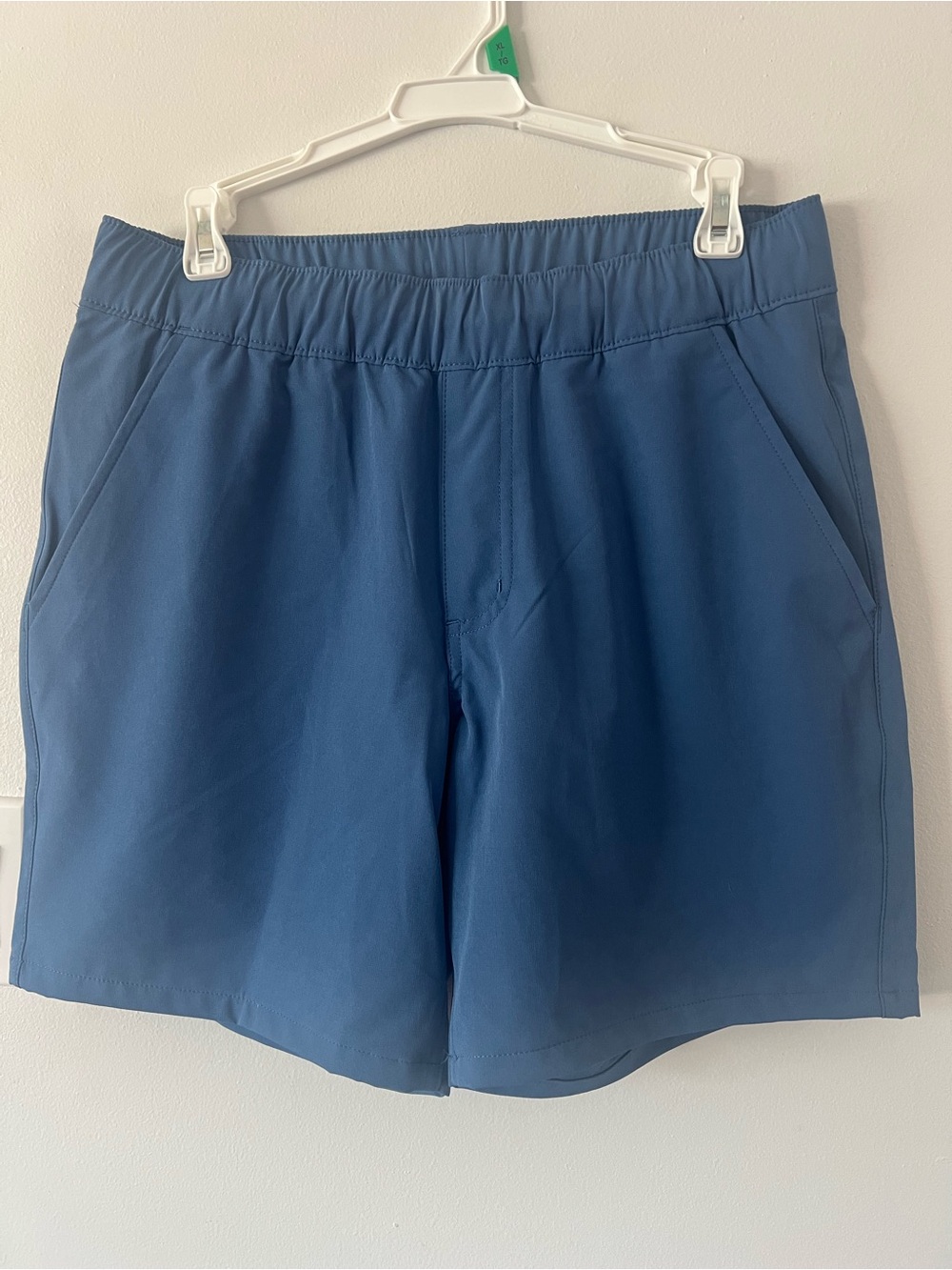Carhartt Force Sun Defender Blue Elastic Waist Shorts Men’s Small S Workwear
